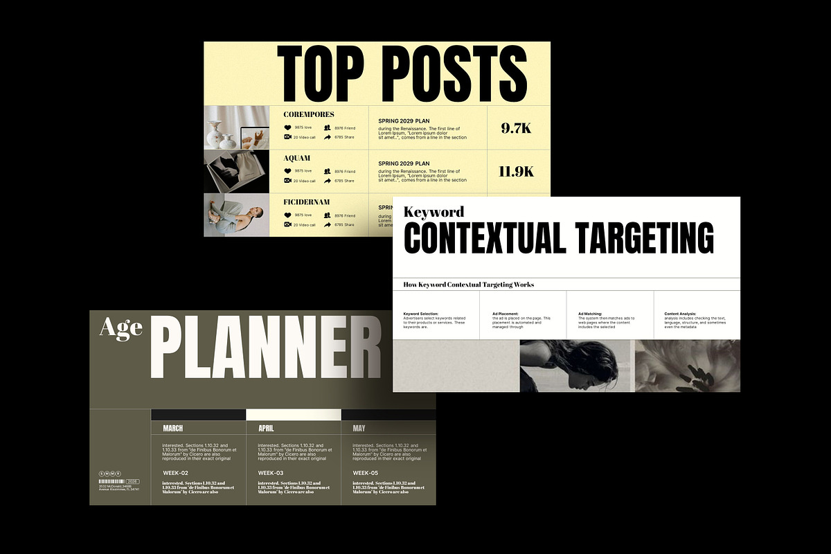 Digital Marketing Strategy Template, a Presentation Template by Studio Industry (Photo 4 of 10)