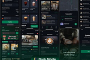CoffeeQu - Coffee Shop App UI Kit, an UI Kit Template by Moni Studio (Thumbnail 4 of 4)