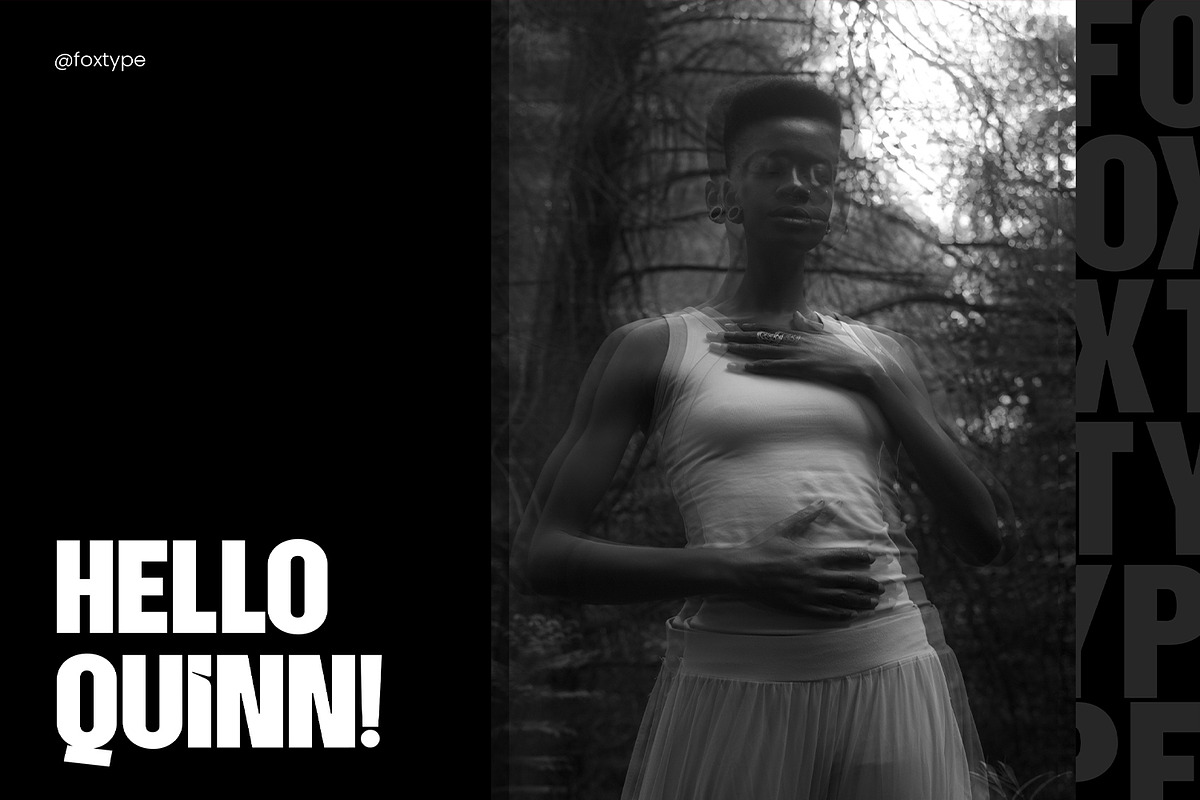 Quinn Display Typeface, a Sans Serif Font by Foxtype (Photo 3 of 9)