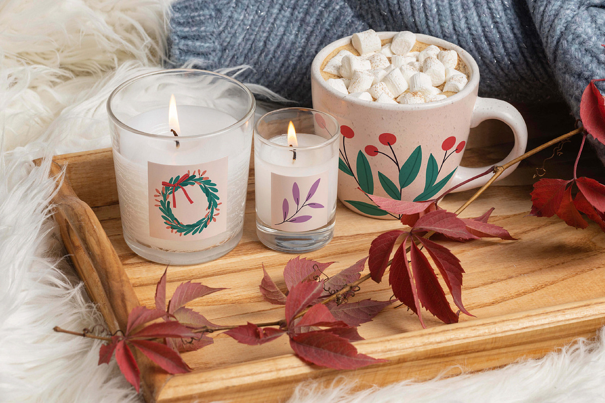 60+ CHRISTMAS FOLIAGE clipart, a Decorative Illustration by IuliiaSavko (Photo 6 of 6)