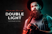 Double Light Photoshop Action, an Action Add-On by pixelbuddha.net (Thumbnail 1 of 8)