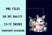 Happy Easter Sublimation Clipart Bu, an Illustration by SVGArt (Thumbnail 5 of 8)