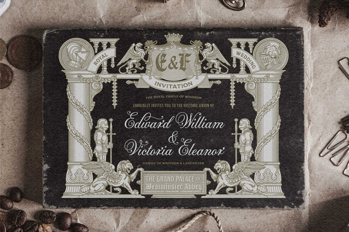 Arch Deco Graphic Bundle with Font, a Graphic by Novisouldado (Photo 3 of 6)