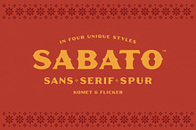 Sabato – Sans & Serif in Four Styles