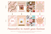 Bakery Instagram Bundle Templates, a Social Media Template by Hell Yeah Designs (Thumbnail 10 of 12)