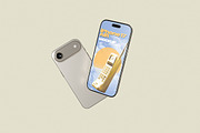 iPhone 17 Air Mockup, an iPhone Mockup by HanaSaka_Studio (Thumbnail 5 of 5)