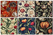 Tulipán, luxury Pattern Designs, a Pattern Graphic by DreamCafeArt (Thumbnail 3 of 5)
