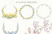 Wild Grasses and Tractor, watercolor, an Illustration by Love Watercolor Store (Thumbnail 6 of 8)