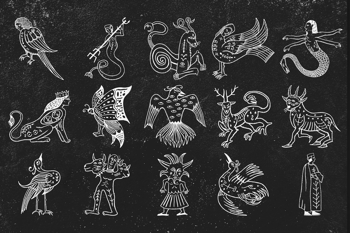 Imaginary Creatures Illustration, an Illustration by Tekuni (Photo 5 of 14)