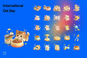 3D International Cat Day II, an Object Graphic by Pengedar Seni (Thumbnail 2 of 3)