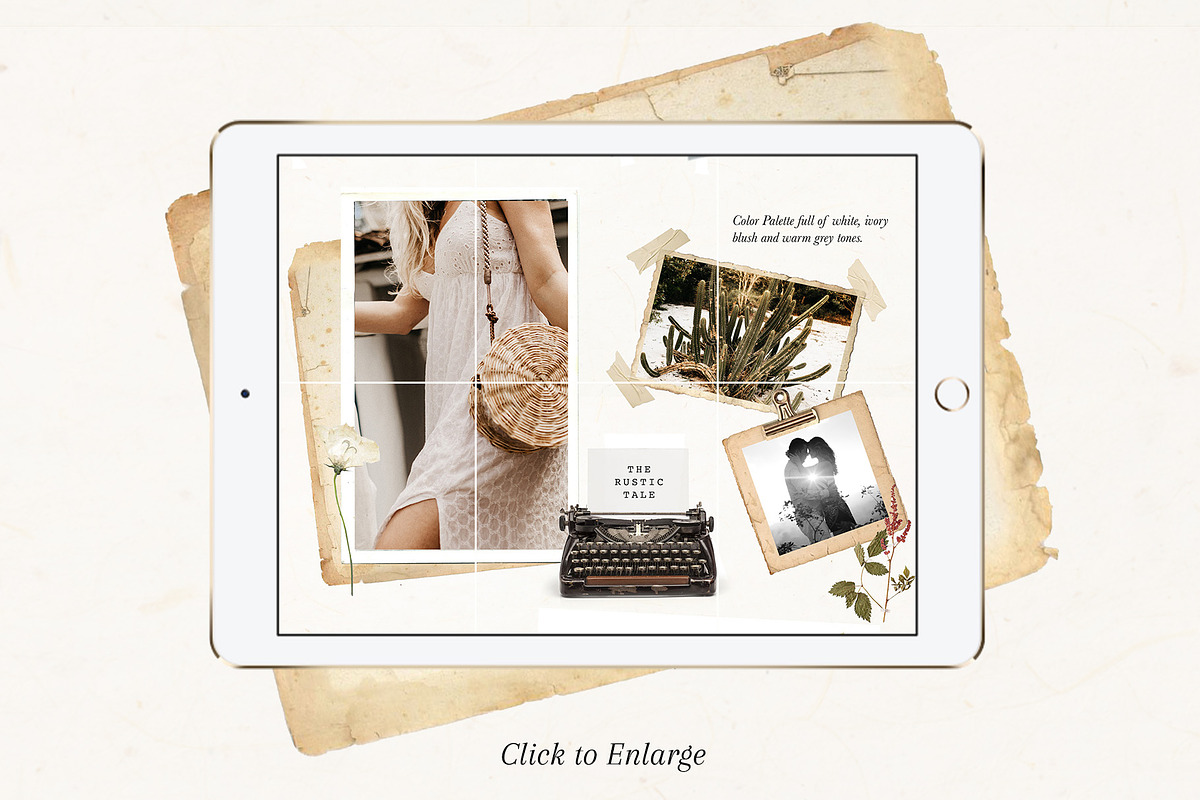 The Rustic Tale, a Social Media Template by The Urban Paper (Photo 2 of 5)