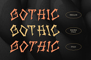 CS Dumber – Heavy Metal Font, a Sans Serif Font by Craft Supply Co. (Thumbnail 3 of 8)