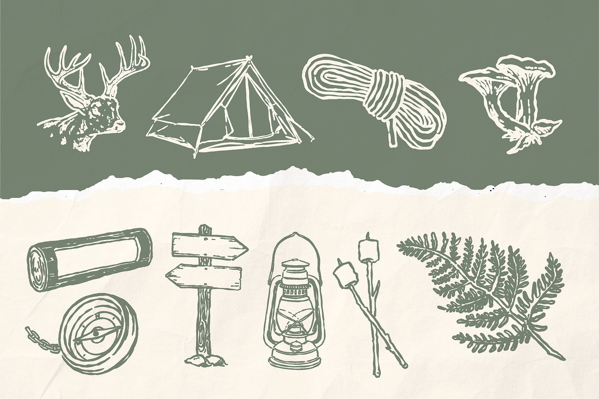 Outdoor Illustration Kit, an Object Illustration by Rusted Works (Photo 3 of 8)