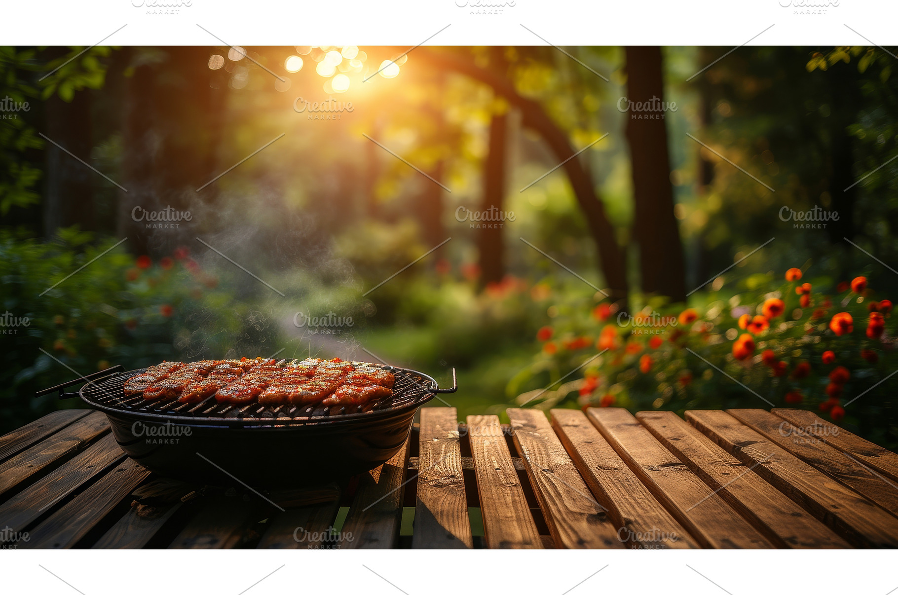 The summer garden in the backyard, a Nature Photo by ZinetroN