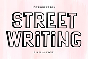 Street Writing, a Script Font by InermediaSTUDIO (Thumbnail 1 of 8)