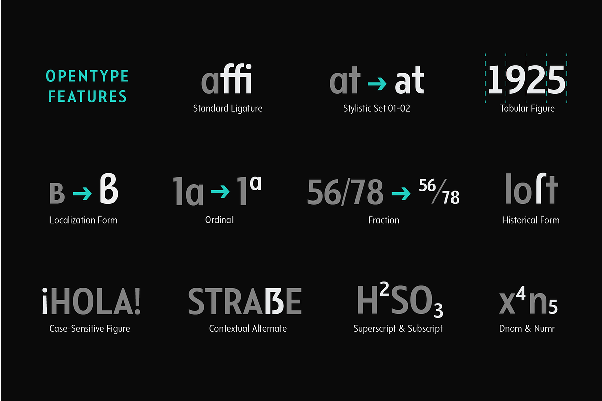Departura - 18 Fonts, a Sans Serif Font by Nasir Udin (Photo 16 of 16)