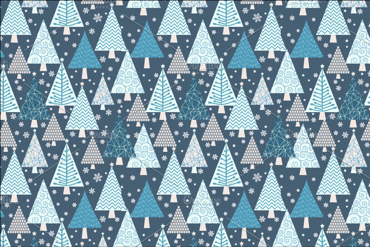 Winter and Christmas patterns preview 5