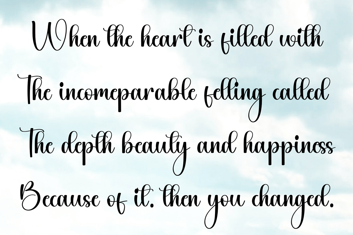 Bubble, a Handwritten Font by FreshTypeINK (Photo 5 of 8)