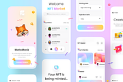 NFT Market UI Kit, an UI Kit Template by UrLabs (Thumbnail 5 of 8)