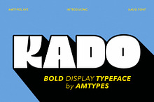 KADO – Bold Display Typeface