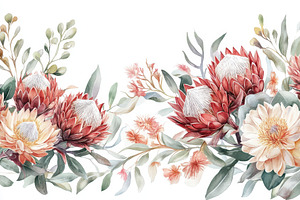 Floral banner card design features, a Photo by Pavel_design