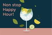 Cocktail Icon set, an Icon by Marinastu (Thumbnail 6 of 6)