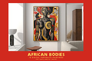African Bodies, a Decorative Illustration by Digital Art Creations (Thumbnail 4 of 6)