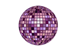Shiny disco ball halftone, a Texture Illustration by Things for designers