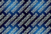 Diamonds and gold - unique font, a Decorative Illustration by Retro Graphic Box (Thumbnail 4 of 7)