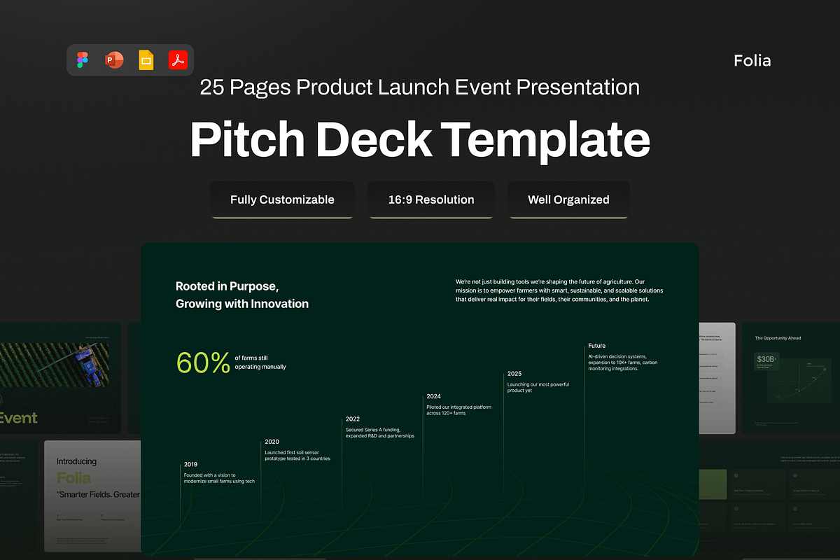 Product Launch Event Presentation, a Presentation Template by pickolabstudio (Photo 1 of 6)