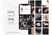 50 Doula Post Templates Dark, a Social Media Template by PatternLab. (Thumbnail 3 of 8)