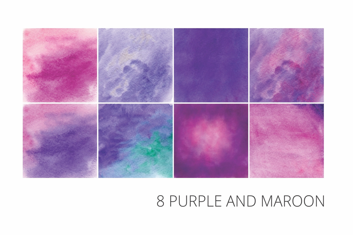 50 Watercolor Textures, a Texture Illustration by kisikoida (Photo 5 of 8)