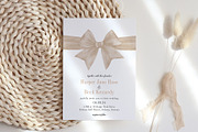 Magnolia Spring Flowers Ribbon Bow, a Decorative Illustration by PawGraphic (Thumbnail 5 of 11)
