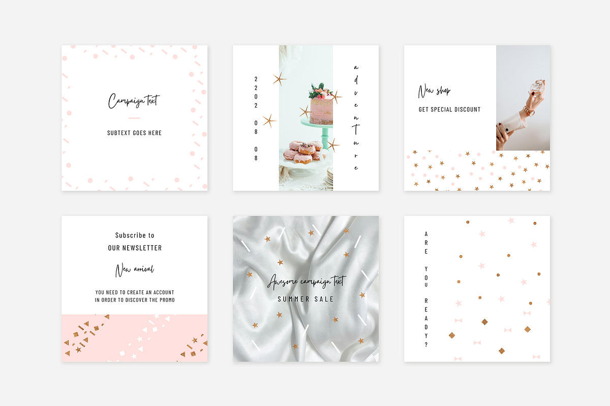 Celebration CANVA Instagram Pack, a Social Media Template by Swiss_cube (Photo 4 of 4)