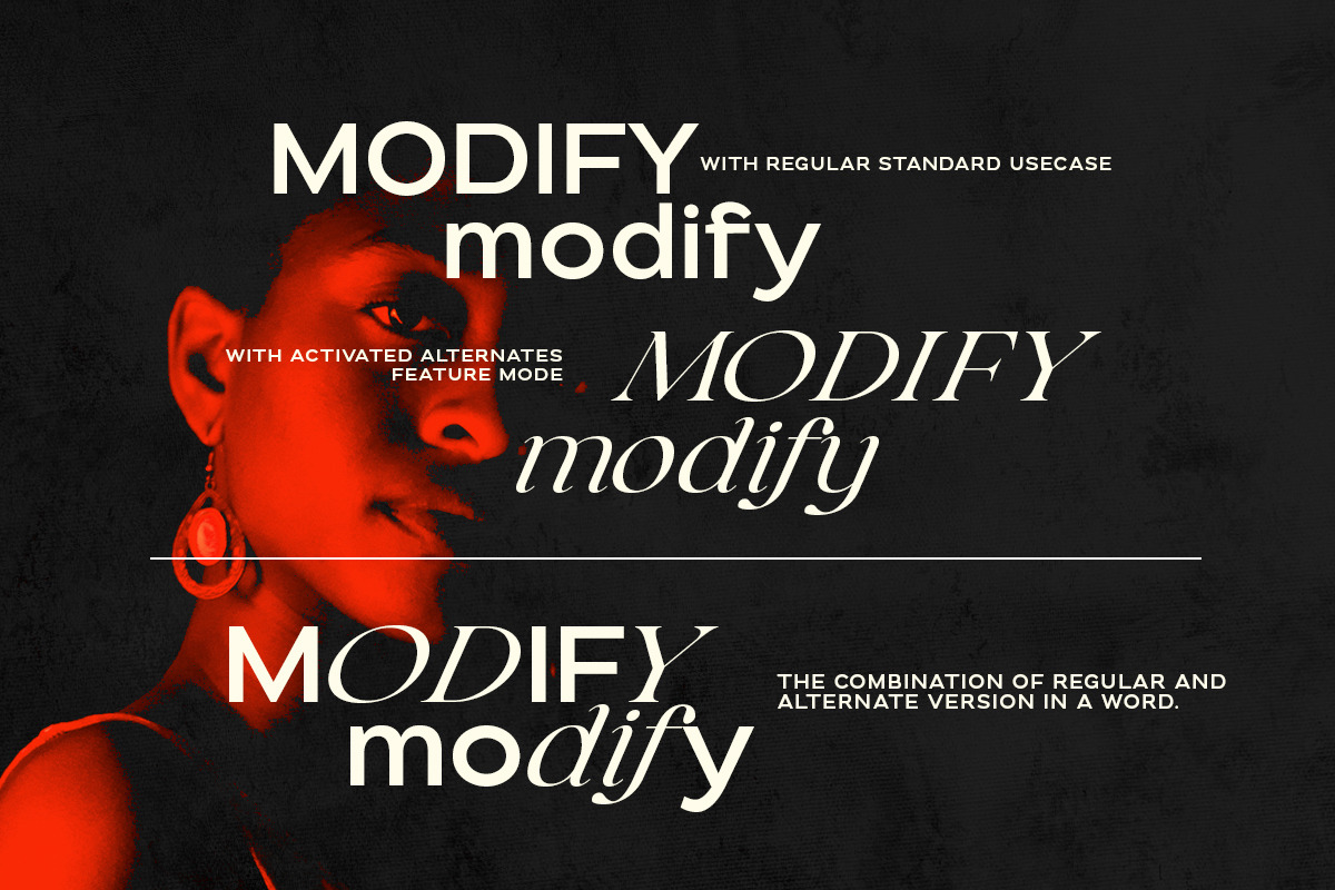 Wildest Dreams - Display Font, a Sans Serif Font by Sarid Ezra (Photo 2 of 12)