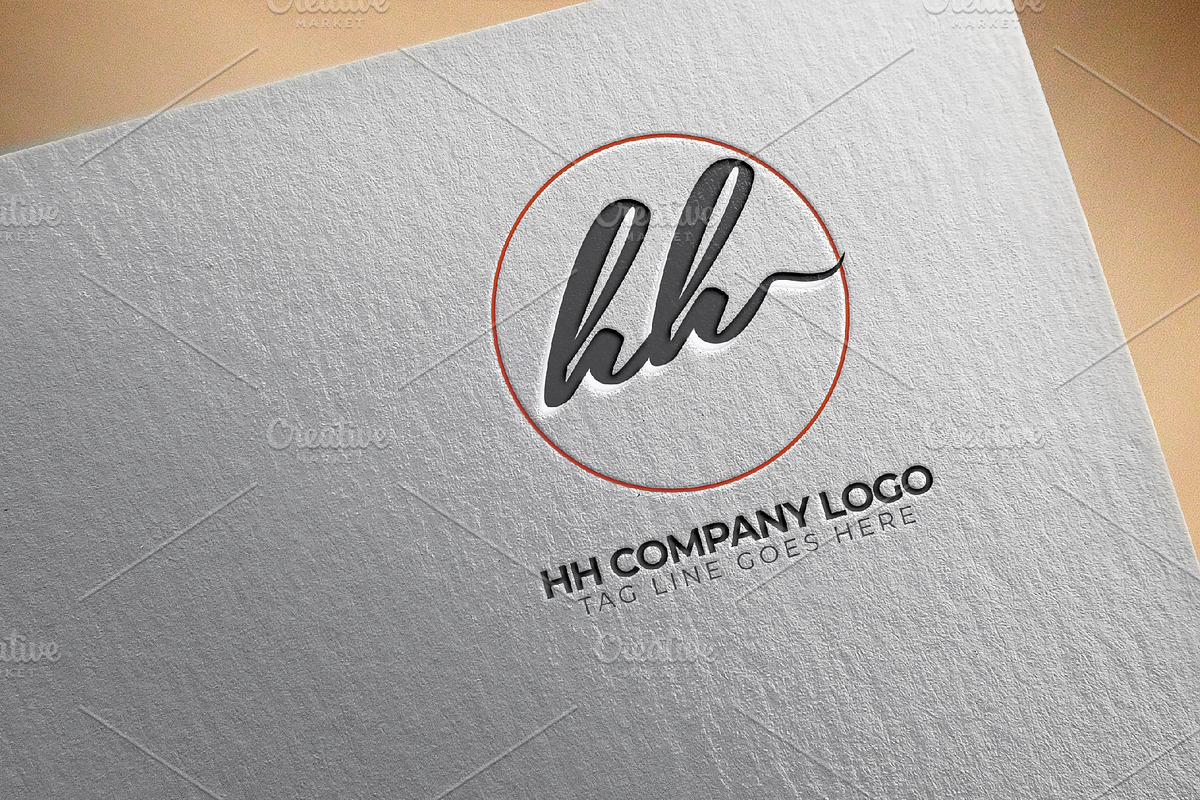 HH Letter Company Logo Template, a Branding & Logo Template by arslantanoli (Photo 2 of 3)