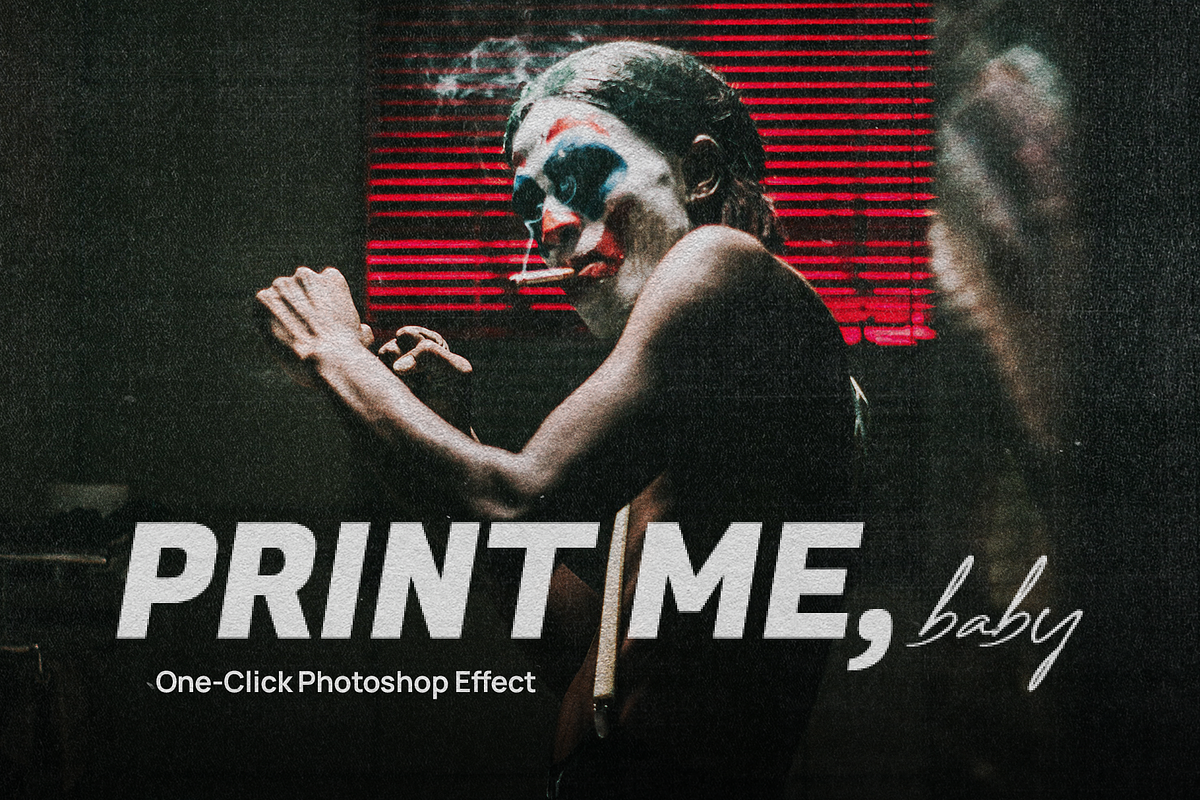 Print Me, Baby Photoshop Effect, a Brushes & More by VitalexStudio (Photo 1 of 8)