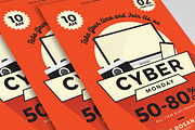 Cyber Monday Flyer, a Flyer Template by Tokosatsu (Thumbnail 3 of 3)