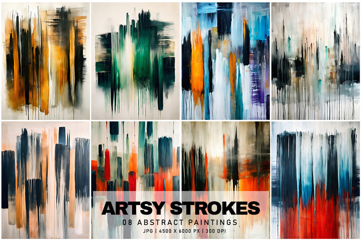 Artsy Strokes, a Decorative Illustration by Digital Art Creations (Photo 2 of 6)
