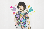 Les Champignons pattern, a Pattern Graphic by Anny Cecilia Walter (Thumbnail 2 of 3)