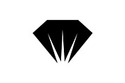 Simple Diamond Logo, a Branding & Logo Template by Buqancreative (Thumbnail 1 of 2)