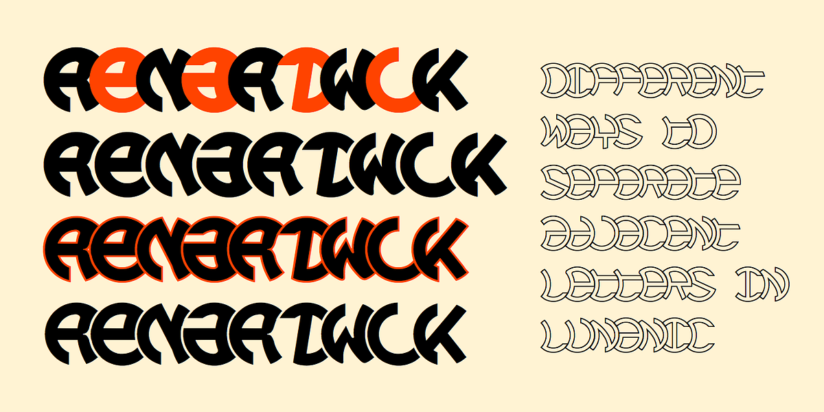 Lunanic, a Font by Ingrimayne Type (Photo 3 of 10)