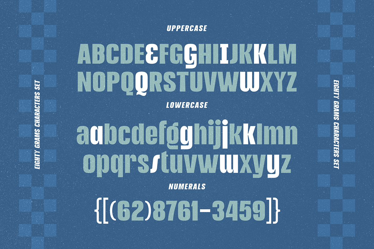 Eighty Grams | Condensed Sans, a Sans Serif Font by Twicolabs Fontdation (Photo 8 of 10)