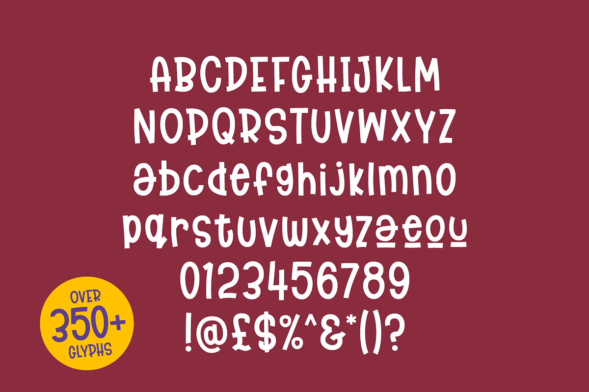 Hurdy Gurdy - a fun comic font!!!!, a Font by Little Type Factory (Photo 11 of 11)