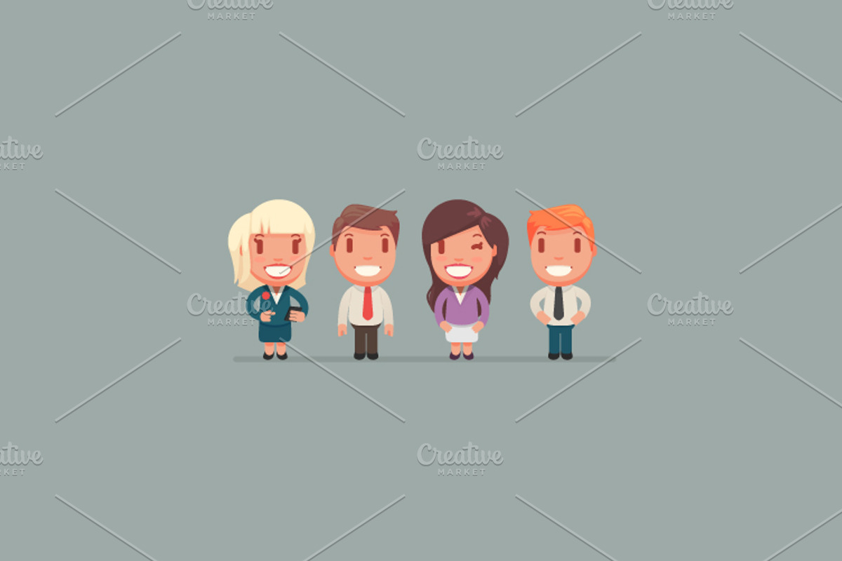 Business people big set 2, a Person Illustration by Beatriz Gascón (Photo 3 of 4)