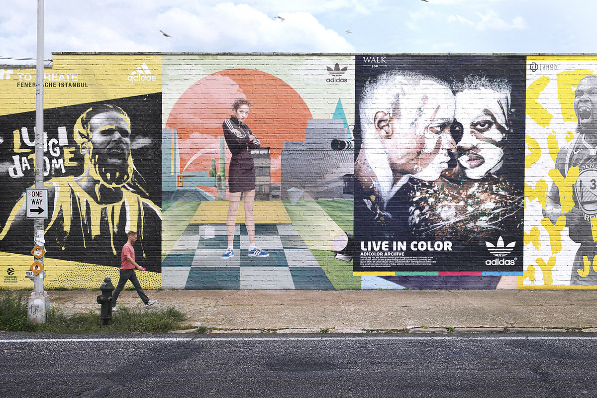Mural Street Mockup - PSD, a Product Mockup by Asylab (Photo 2 of 6)