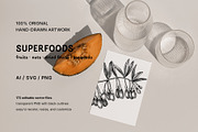 Superfoods: Fruit & Nuts Vector Set, a Food Illustration by Yevheniia (Thumbnail 11 of 11)