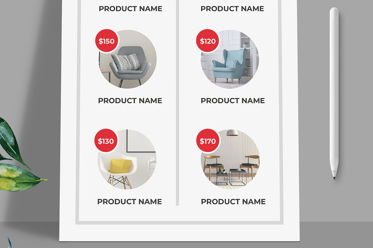 Product Sale Poster Template, a Poster Template by MightyDesign (Photo 3 of 6)