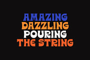 Berlos Experimental Display Font, a Sans Serif Font by Maulana Creative (Thumbnail 5 of 6)