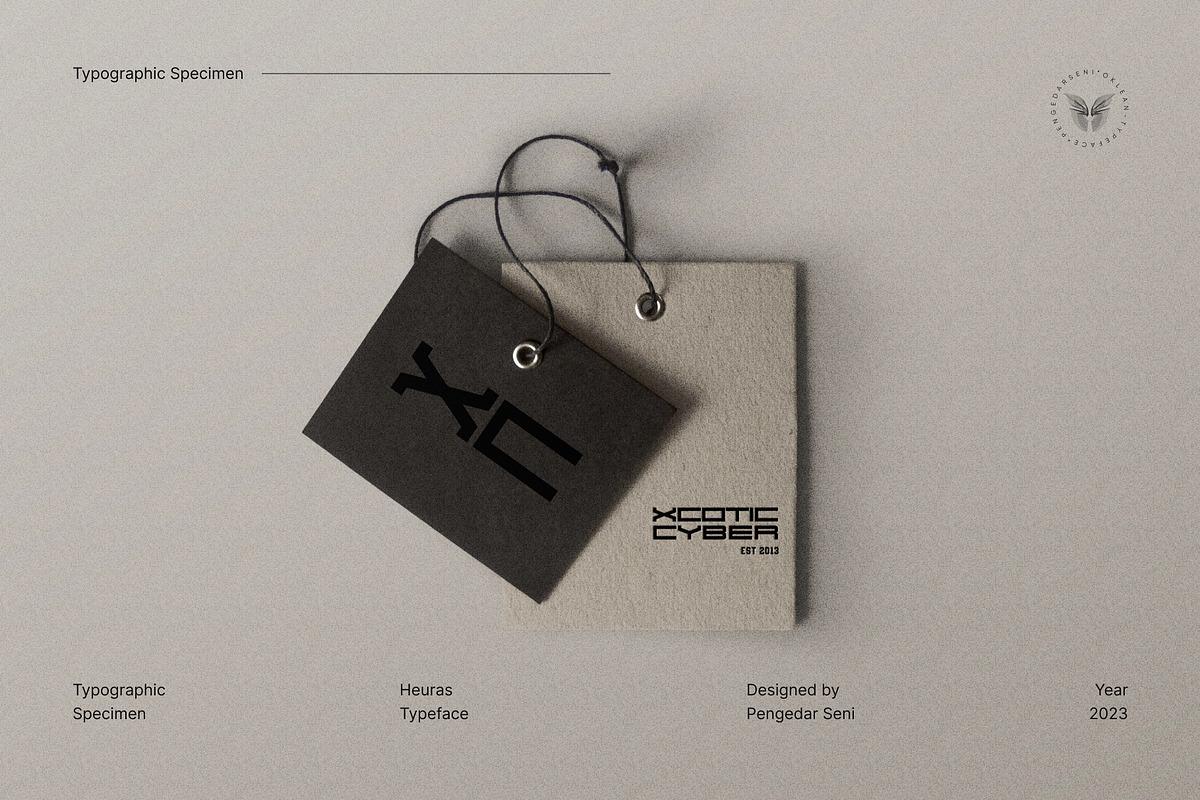 Heuras - Condensed Bold Sans, a Sans Serif Font by Pengedar Seni (Photo 6 of 8)
